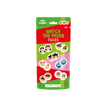 Match The Pairs: Faces(Cards)